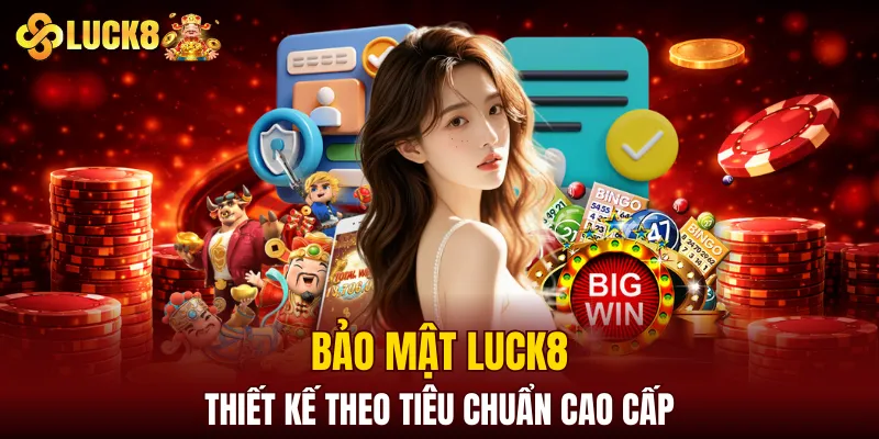Bảo mật LUCK8 thiết kế theo tiêu chuẩn cao cấp